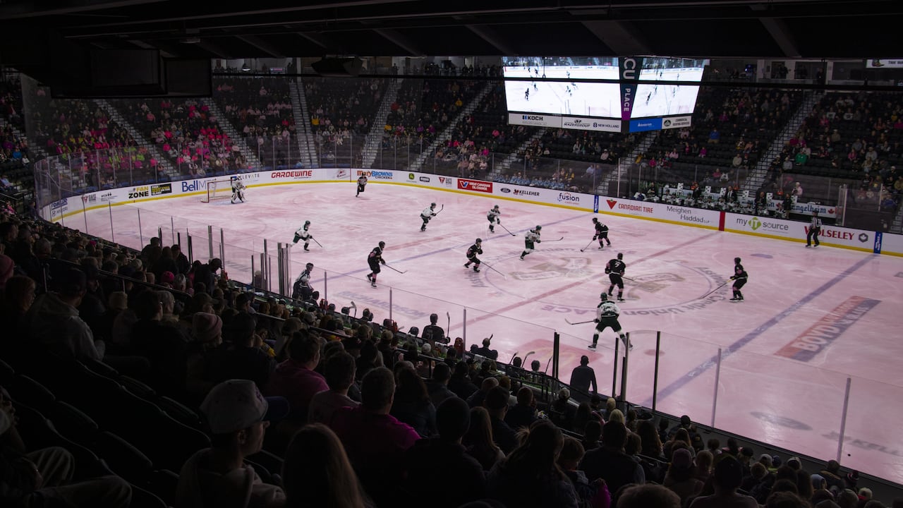 'Pink the Rink' event sees Brandon Wheat Kings skate on pink ice for ...
