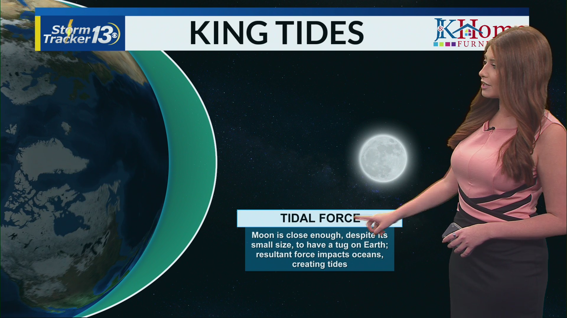 Elevated high tides, with mild end to October