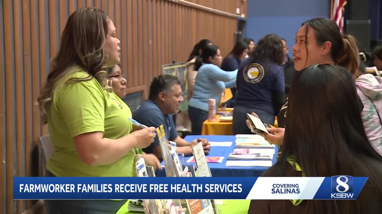 Free health and wellness event held for farmworkers in Salinas