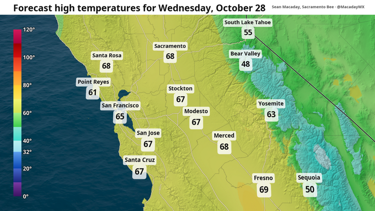 Unsettled weather is on its way to the Modesto area. Will it rain on ...