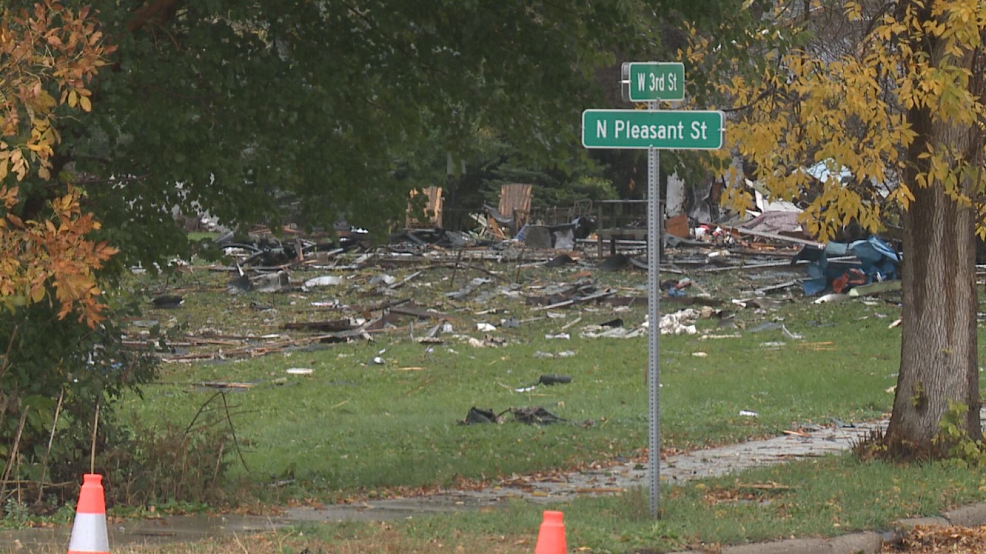 One dead in early morning garage explosion in Canton