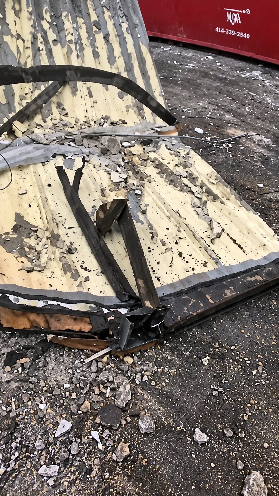 Equipment damage on the job site