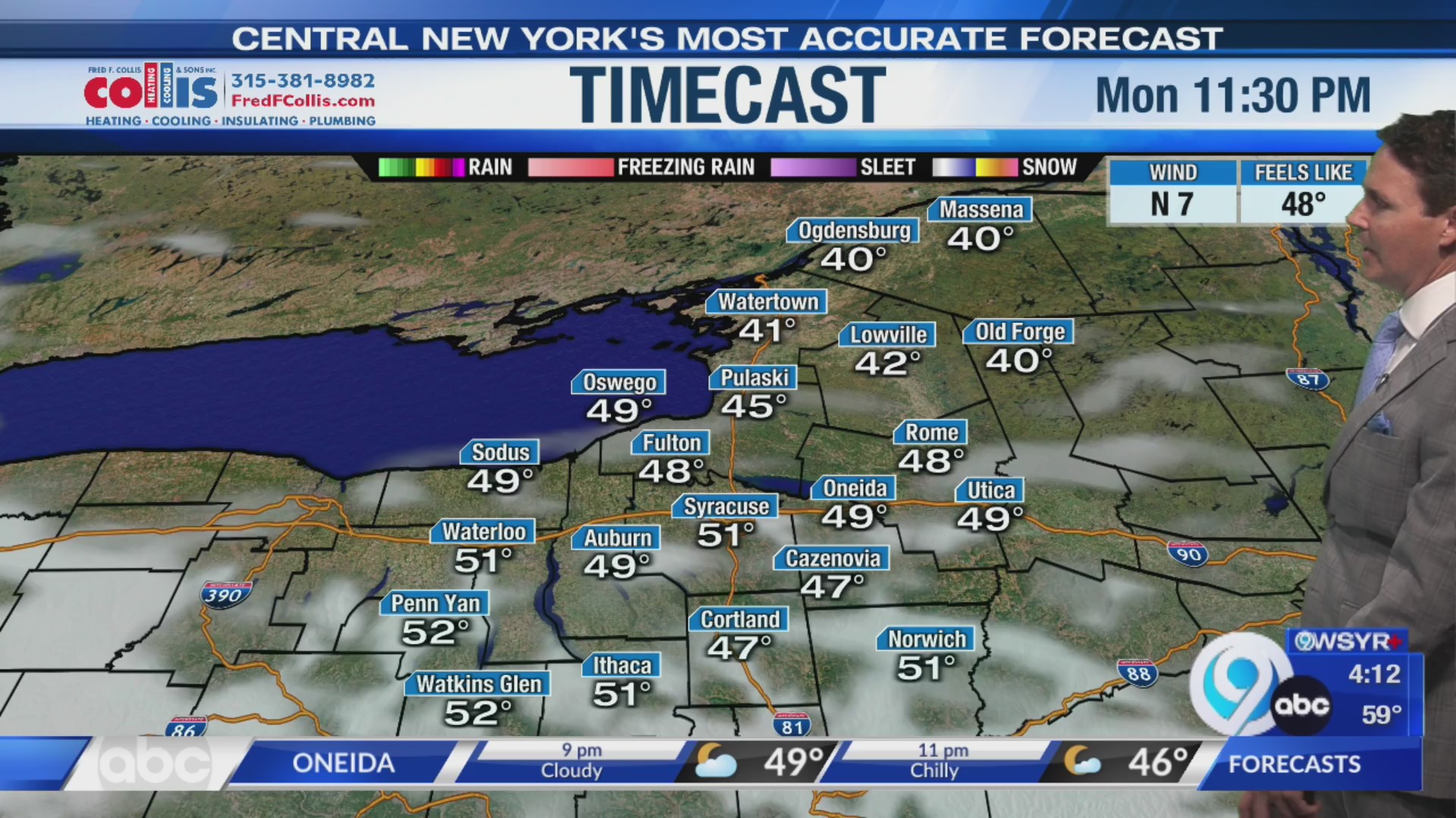 Storm Team forecast: 4PM Monday 10-26-26