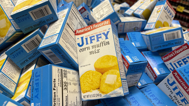 Take inspiration from breakfast and transform a box of Jiffy cornbread ...