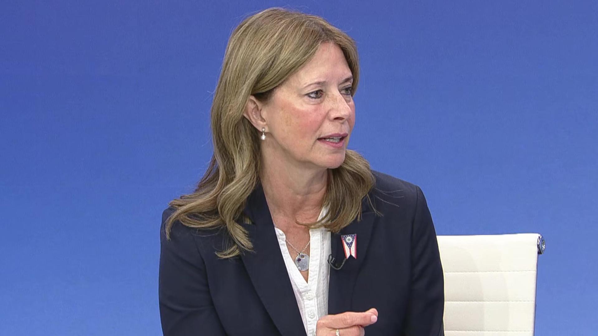 Amy Acton discusses controversial ad, taxes, data centers in Ohio ...