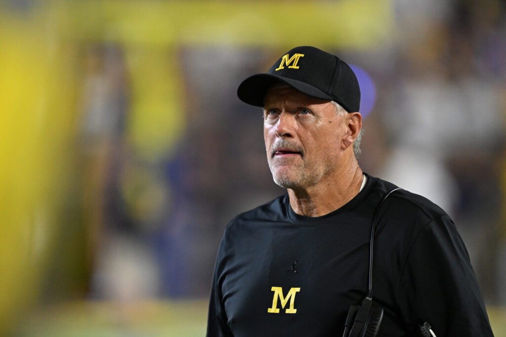 Michigan head coach Kyle Whittingham not considering play-calling change