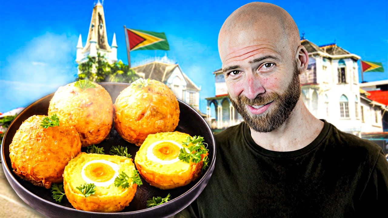 Guyana's ultimate Georgetown food tour! Pepperpot, KFC, and eggball!
