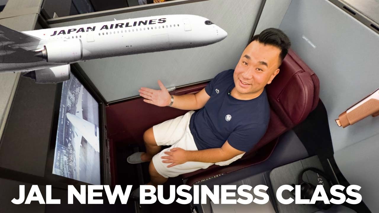 Inside Japan Airlines' new business class middle suite!