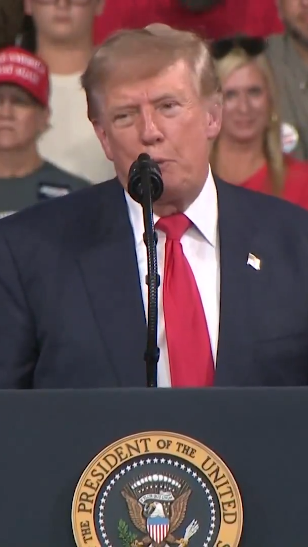 Trump shrugs off gas prices