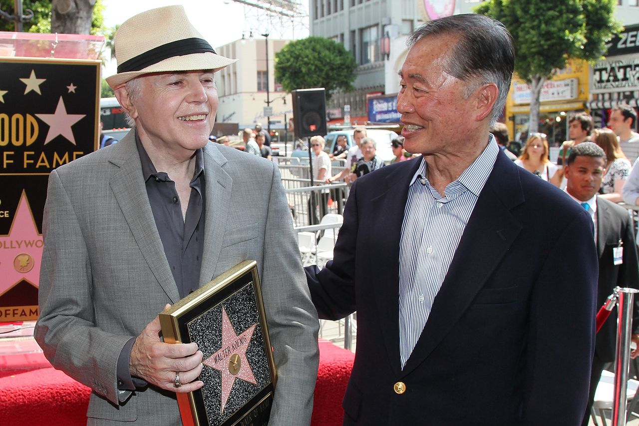 George Takei honors late Star Trek costar and best man Walter Koenig ...
