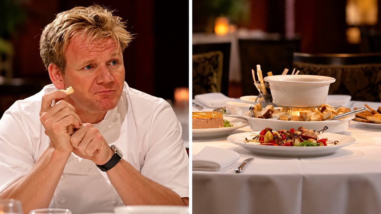 Chef Ramsay pranks the chefs with fake gourmet breakfast