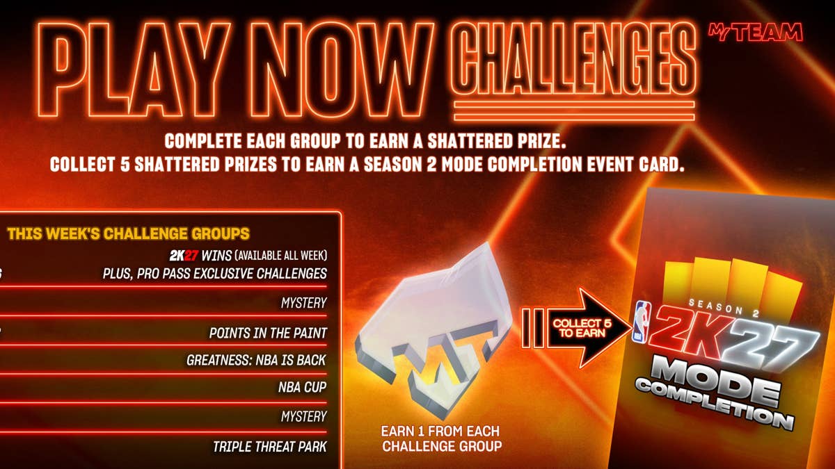 Want a better roster? NBA 2K27 challenges offer a free card this week