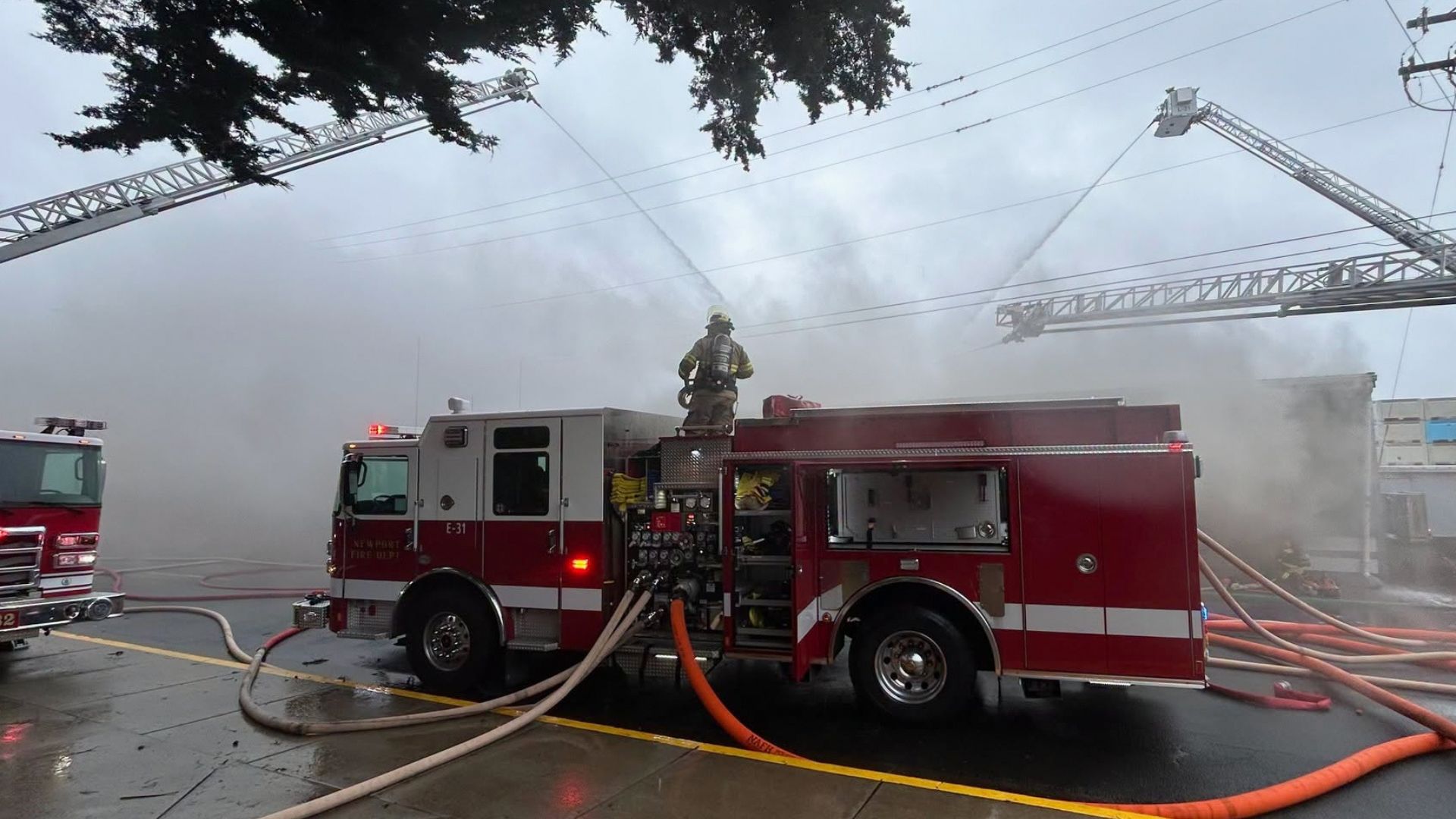 Fire at seafood plant in Oregon forces evacuations amid fear of ammonia ...