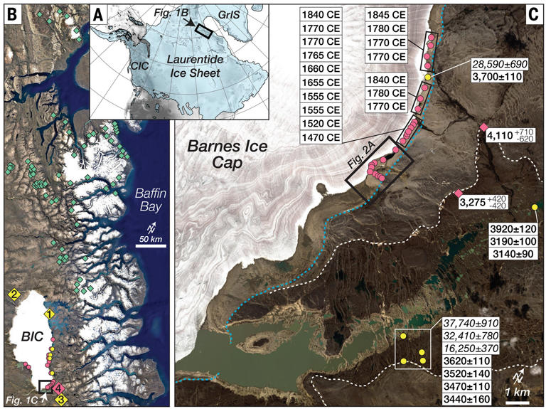 Canada's Barnes Ice Cap reveals that human-caused climate change ...