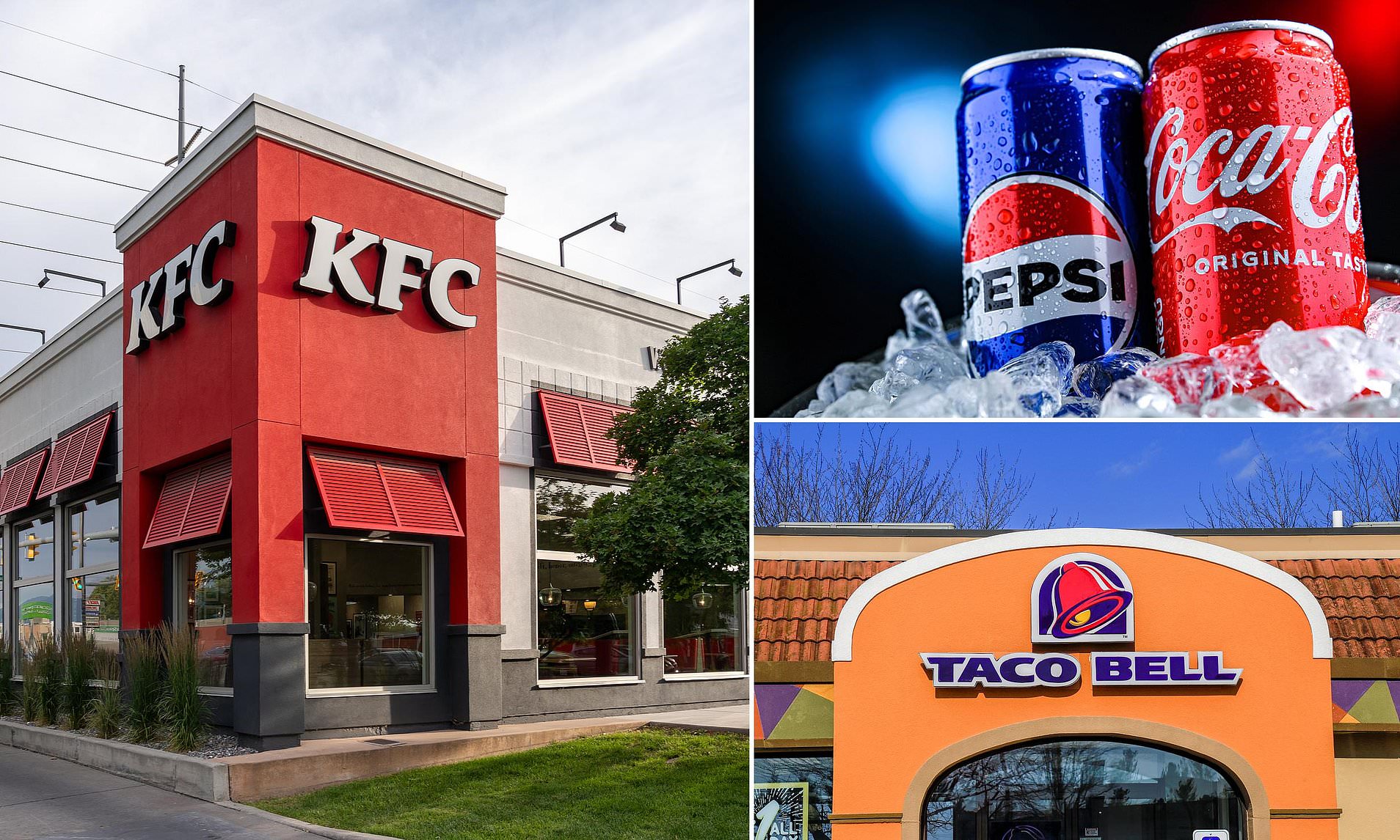 Pepsi gets dumped by KFC for archrival Coca-Cola but Taco Bell saves ...