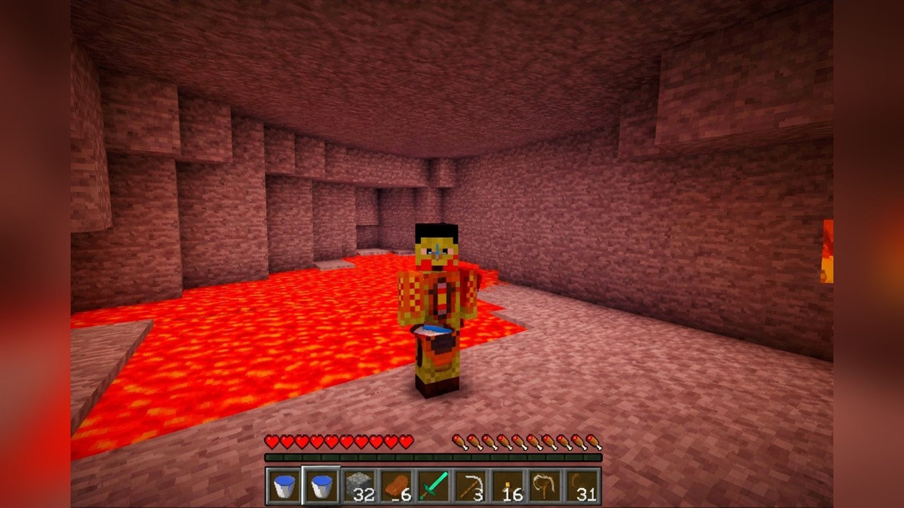 Minecraft nether portal without mining obsidian