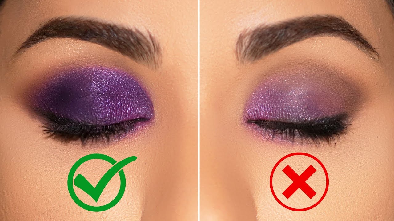 How to make eyeshadow colors look more vibrant