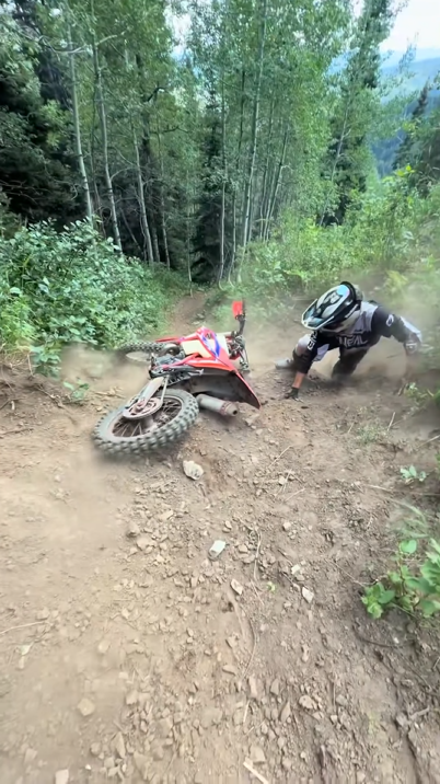 A biking mistake caught on camera