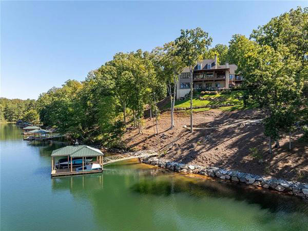 Docks, boats, furniture part of Lake Keowee package listed for nearly ...