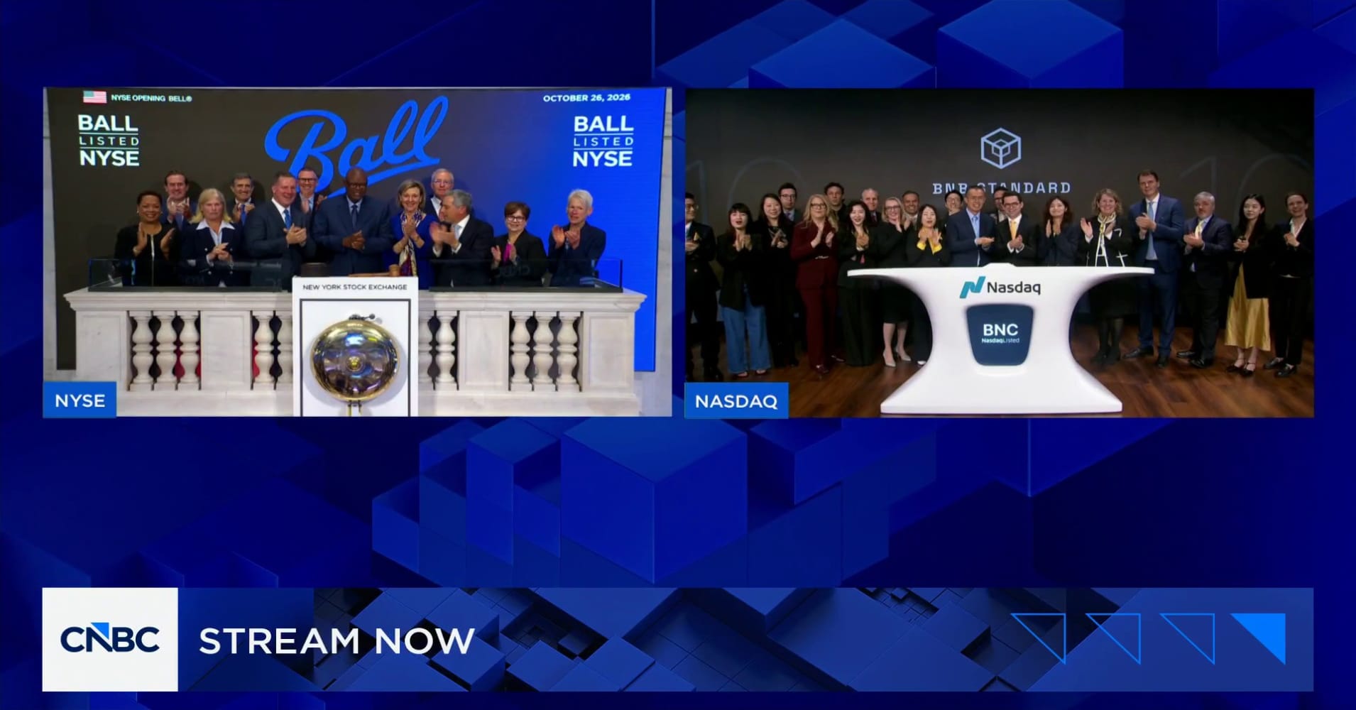 Opening bell: October 26 2026