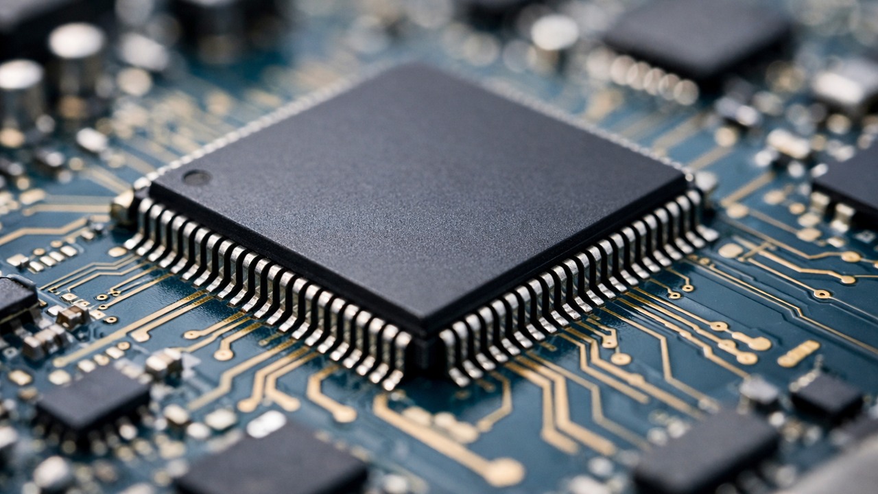 One tiny chip can contain up to 100 kilometers of copper wiring