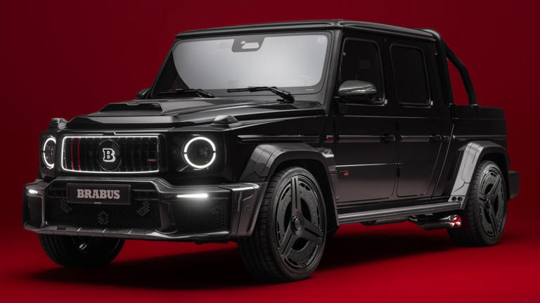 Brabus has turned the G Wagon into an 888 HP pickup