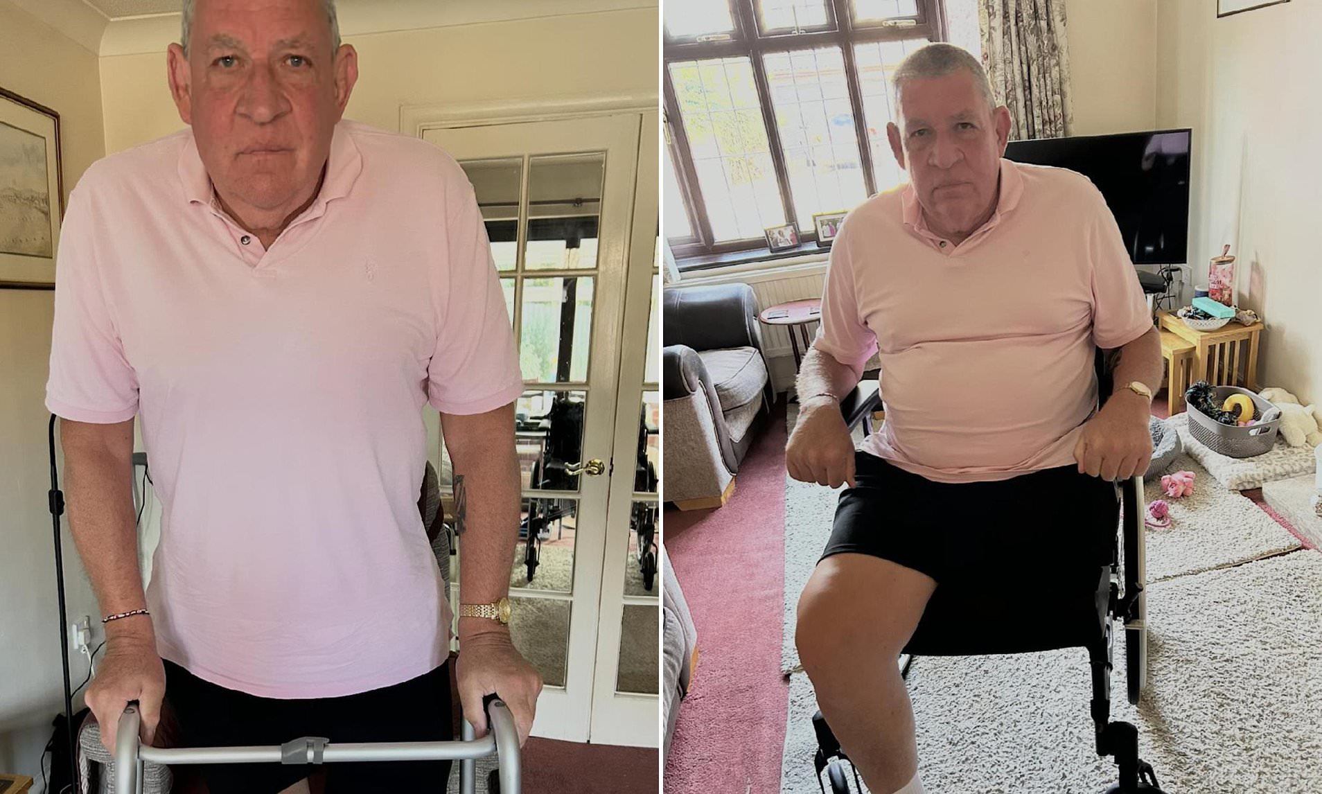 Wheelchair-bound amputee, 71, with one leg wins battle for blue parking ...