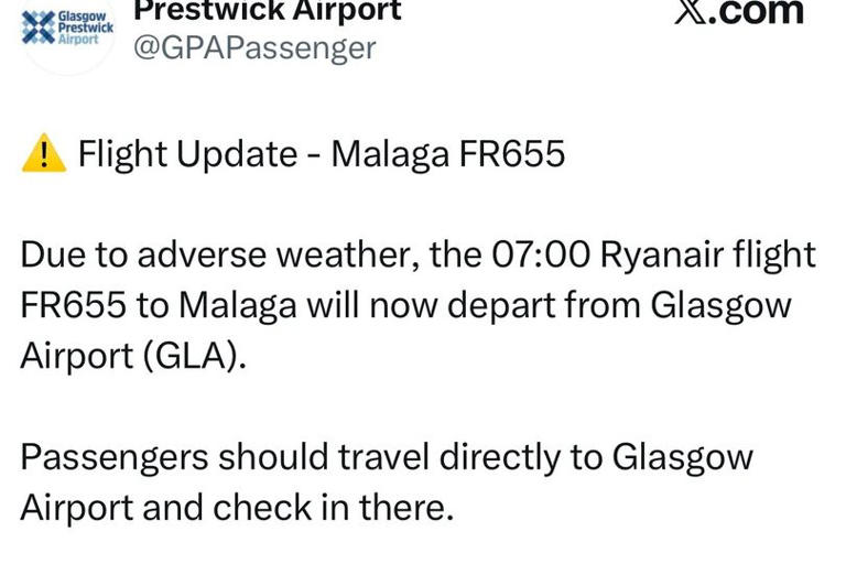 Ryanair passengers left baffled after being told their flight would ...