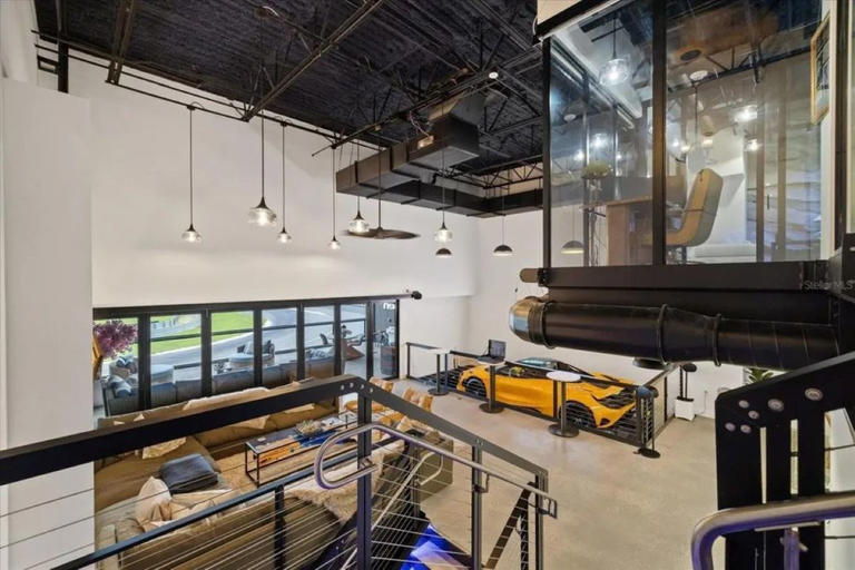 Inside the Tampa penthouse overlooking a 200-acre racetrack—complete ...