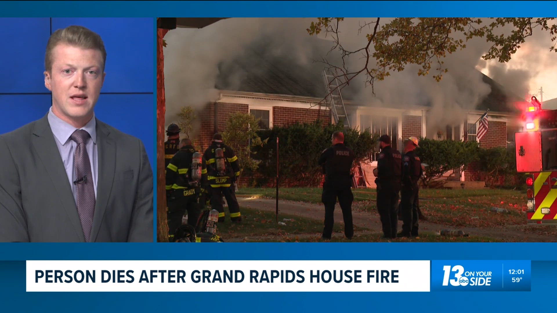 Victim in weekend Grand Rapids house fire has died
