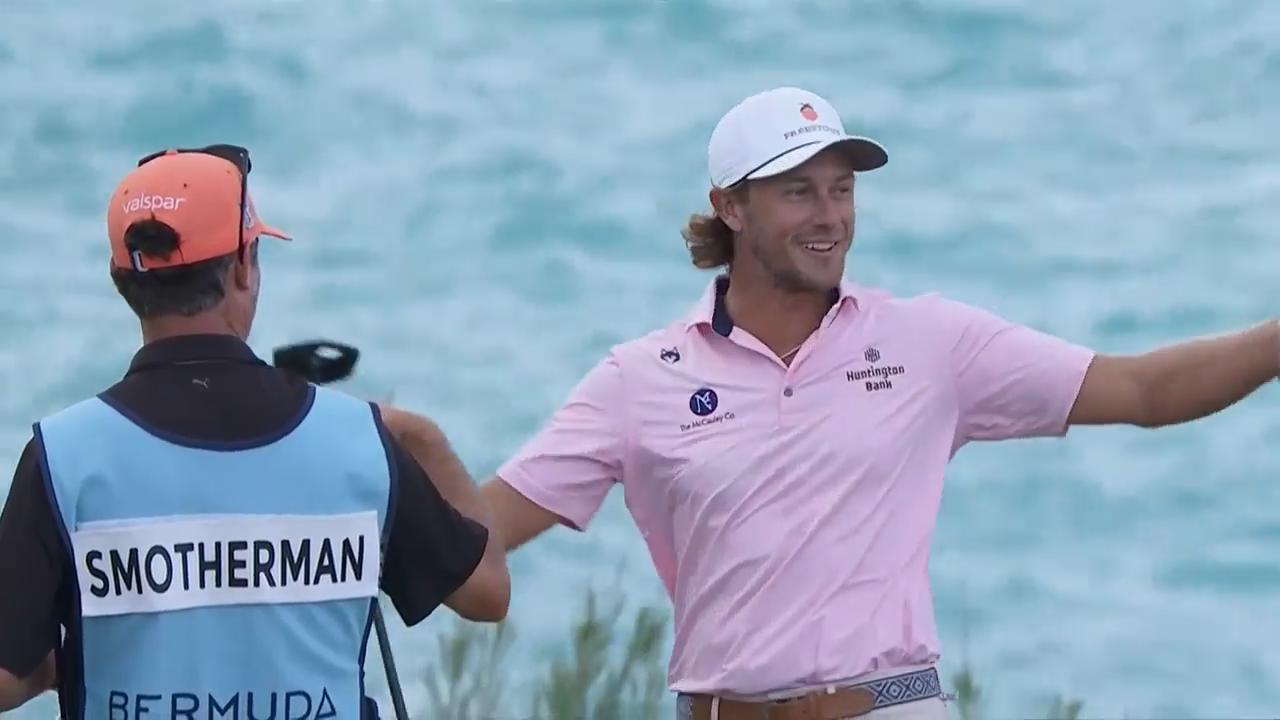 Smotherman edges out Power in weather-affected Monday finish at Bermuda ...
