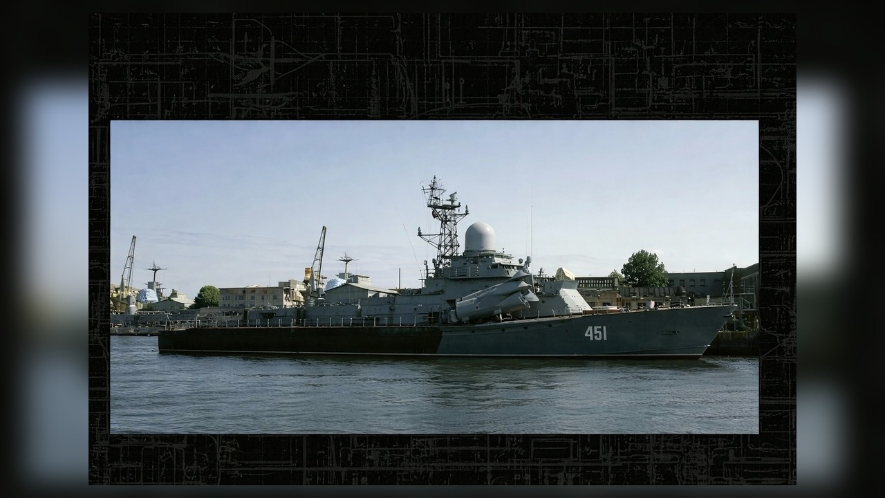 Throwback to Russia's Nanuchka-class guided missile corvette