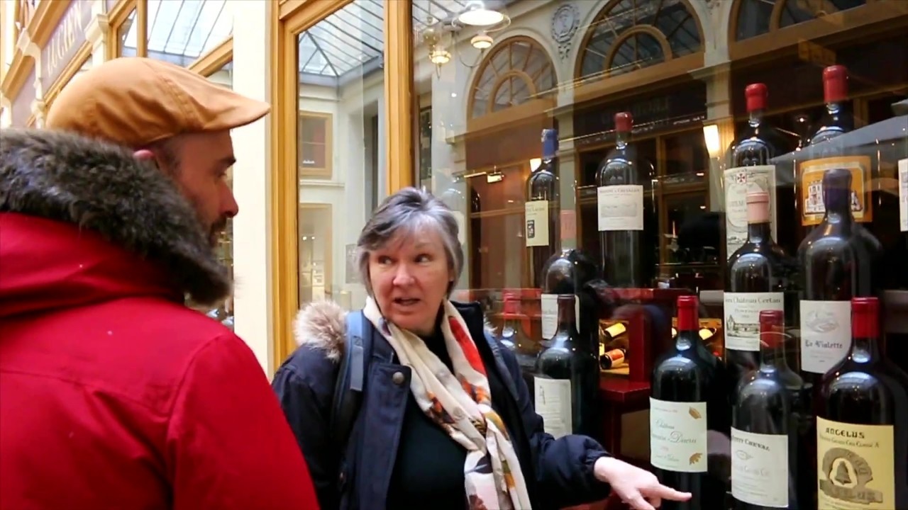 Throwback to a Paris guide touring eight covered passages