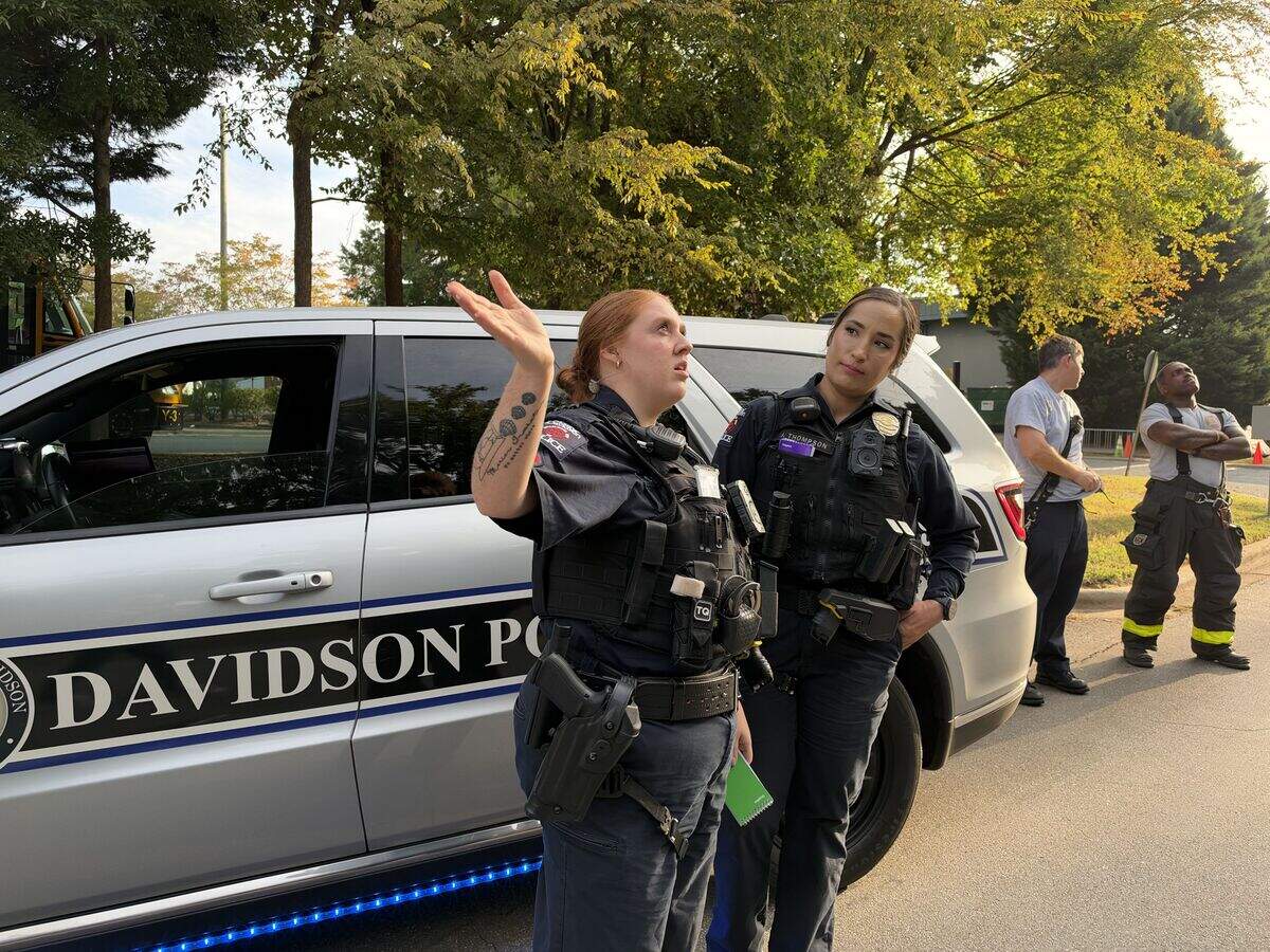 In one of the Charlotte area's safest towns, what do police officers do ...