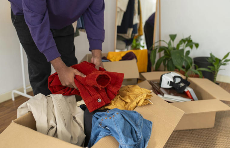 The 'set it aside' decluttering method clears space fast and shows what ...