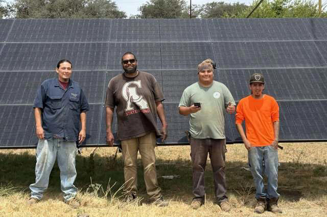 On a California reservation, solar and batteries keep tribal services ...