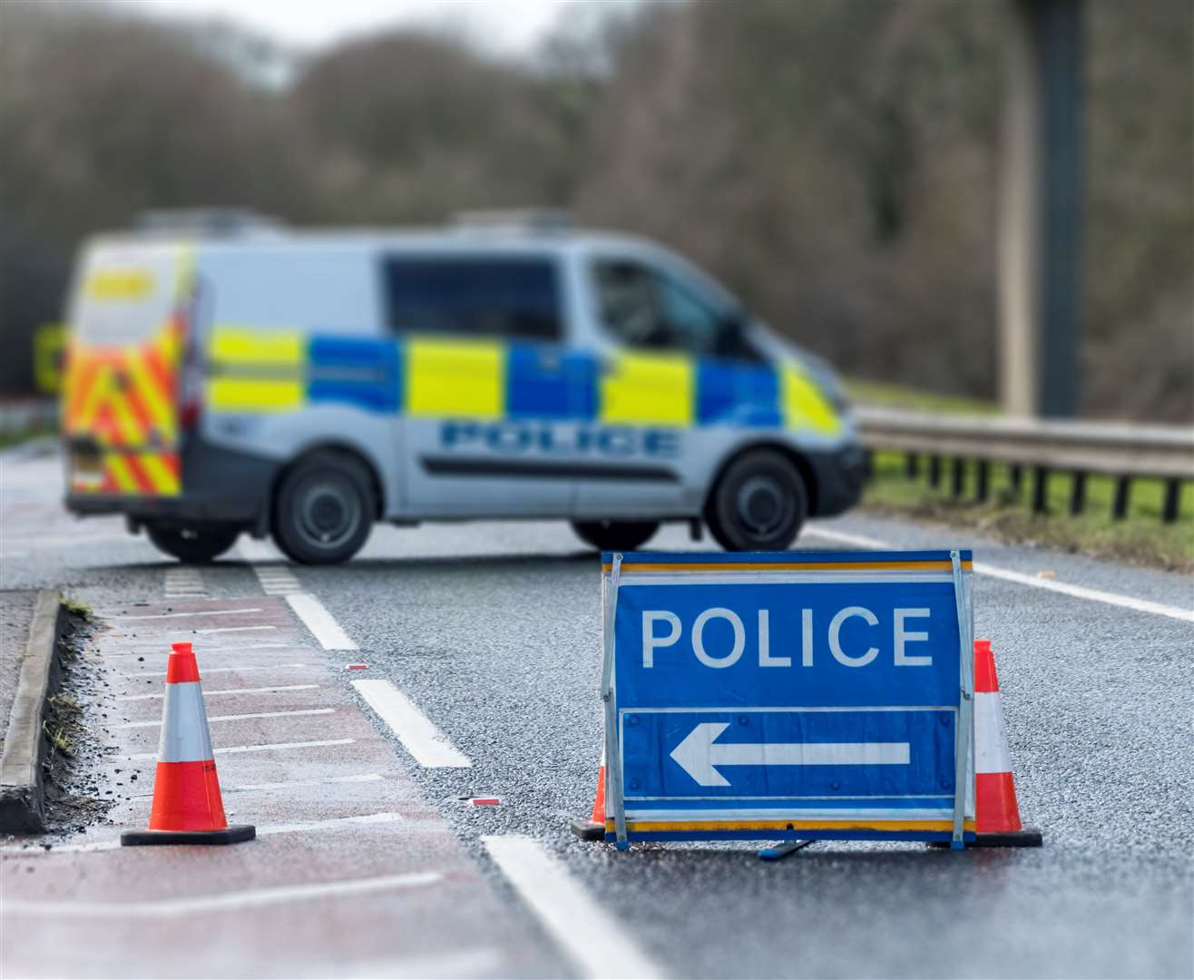 M2 closed before junction 4 near Hoath Way, Gillingham after collision ...