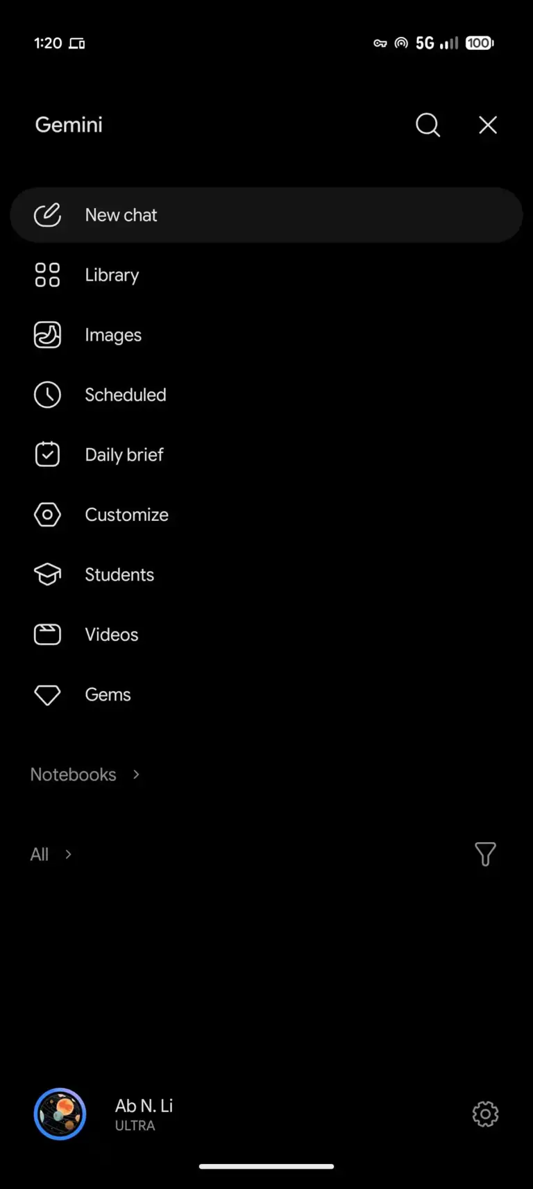 Google cleaned up the Gemini Android app to make navigating chats ...