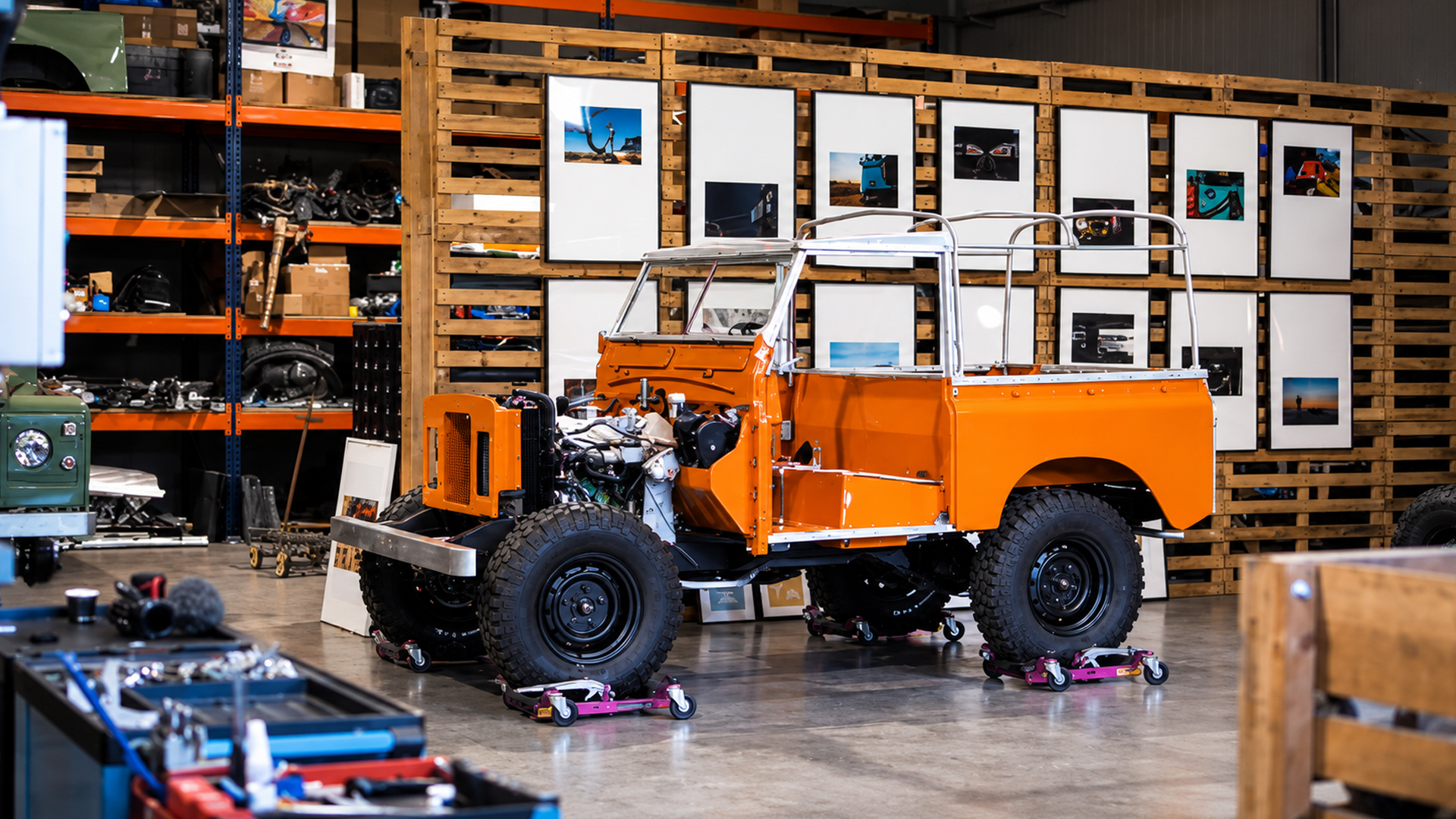 Visiting the world’s most photogenic car restorers