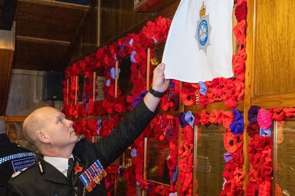 Fallen North Yorkshire Police officers honoured with dedicated memorial ...