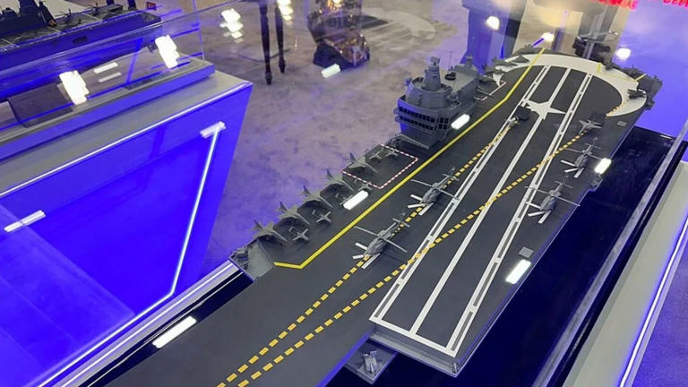 60,000-ton MUGEM aircraft carrier could be first to combine unmanned ...