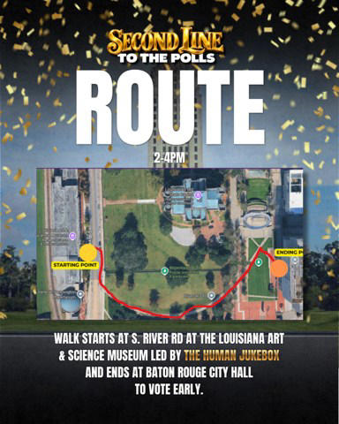 Southern University’s second line to the polls promotes voter engagement