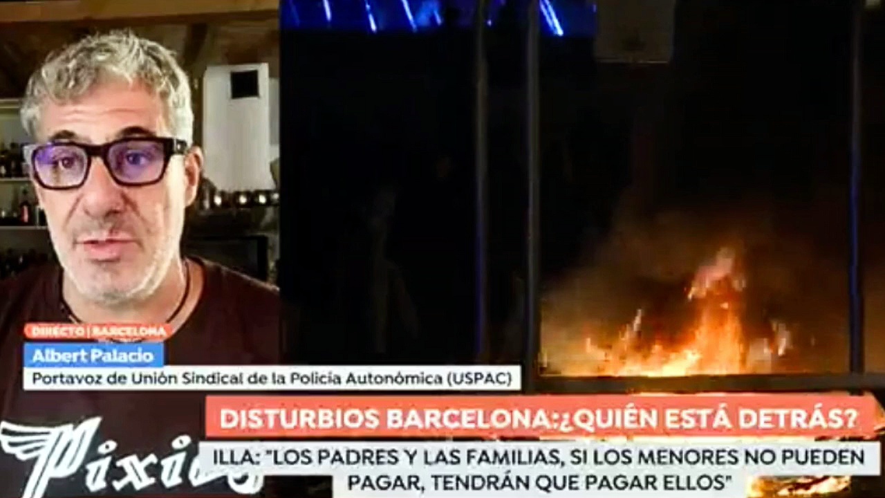 Un policía advierte que los disturbios en Barcelona se pueden extender ...