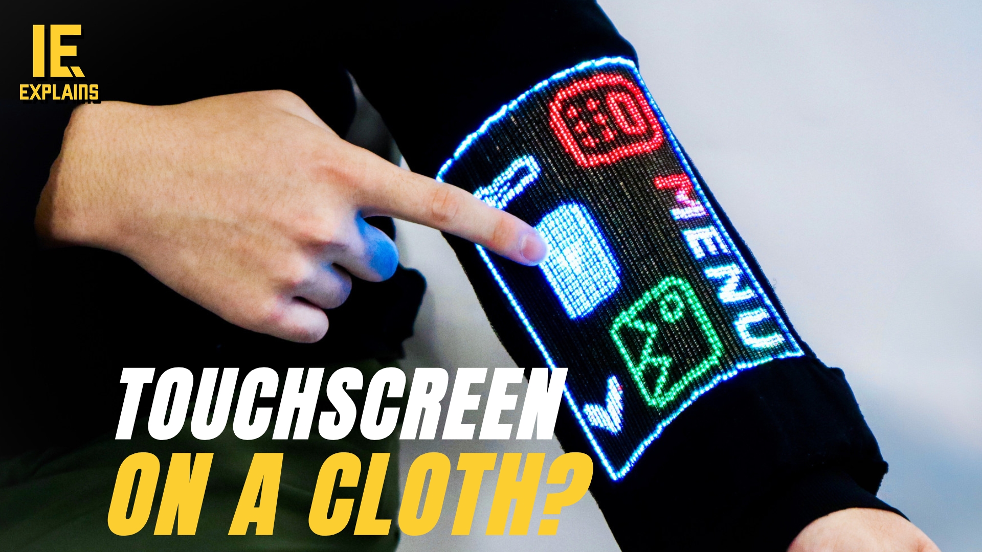 Singapore scientists thread the world's first touchscreen into a garment