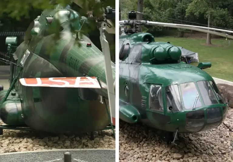 CIA restores historic Mi-17 helicopter that carried first American team ...