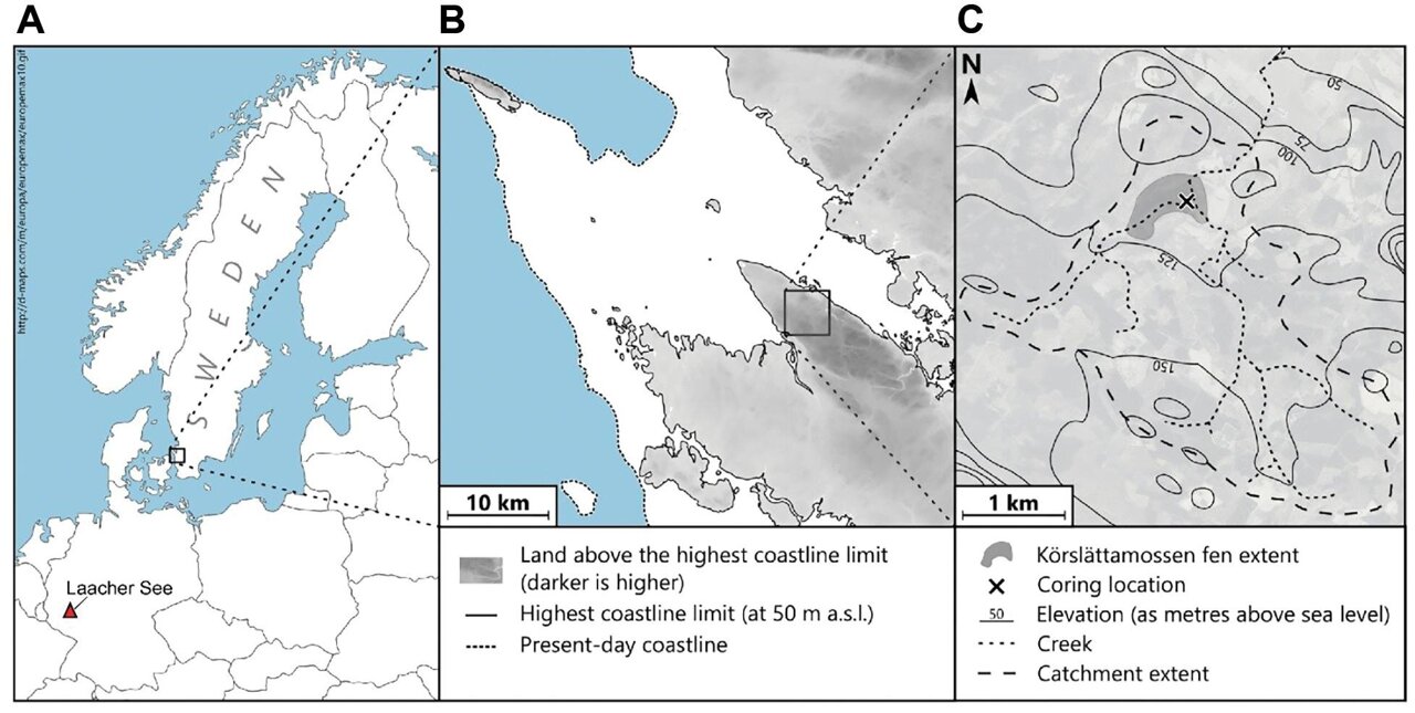 Sediment core reveals volcanic eruption preceded ancient cold spell by ...