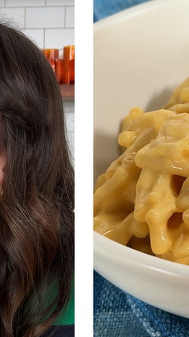 Creamy high-protein mac and cheese hack