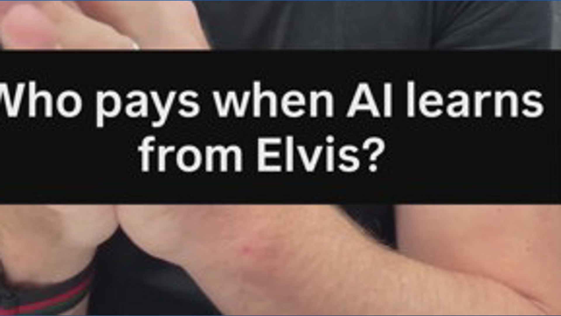 Elvis lyrics spark legal fight over AI