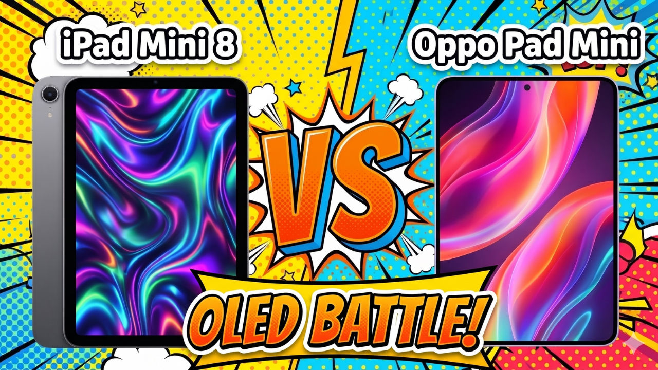 Apple iPad mini 8 vs OPPO Pad Mini: Price in India, display, processor ...