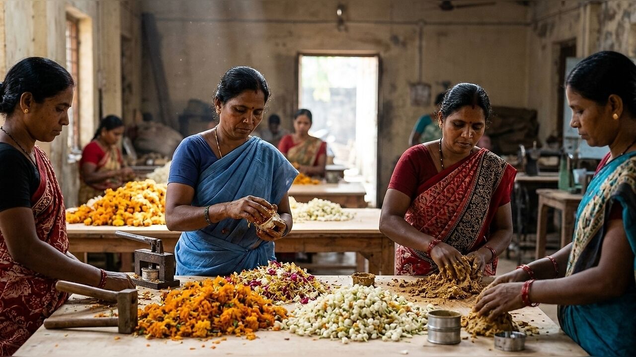 Namakkal Corporation launches flower waste recycling initiative for ...